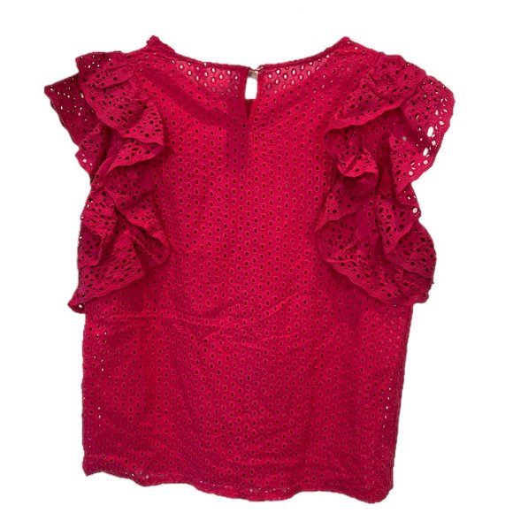 Lace & Ruffle Top - Picture 2 of 2